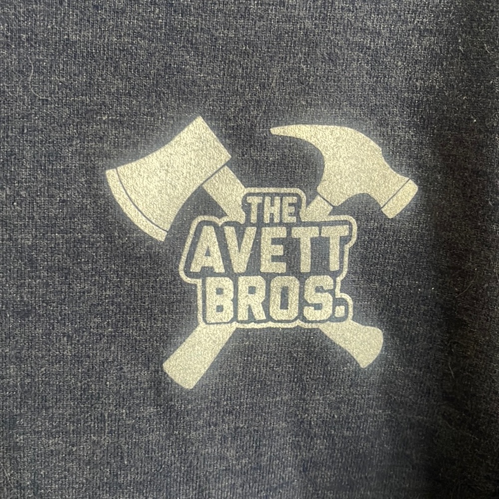 The Avett Brothers full zip hoodie